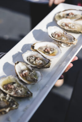 oyster with mignonette scaled