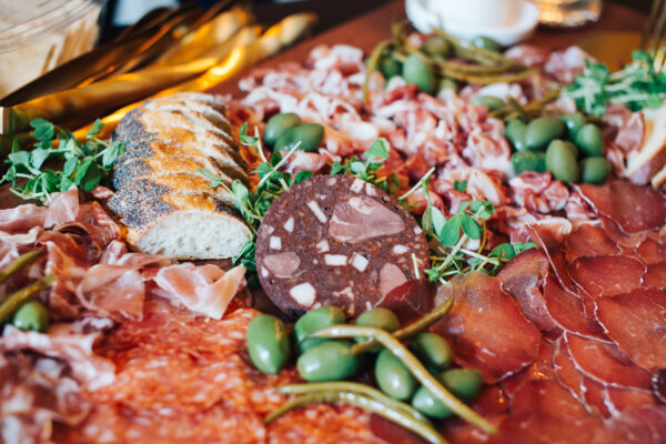 terrines on charcuterie board scaled