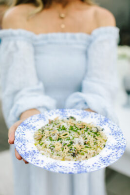 wild mushroom truffle risotto scaled