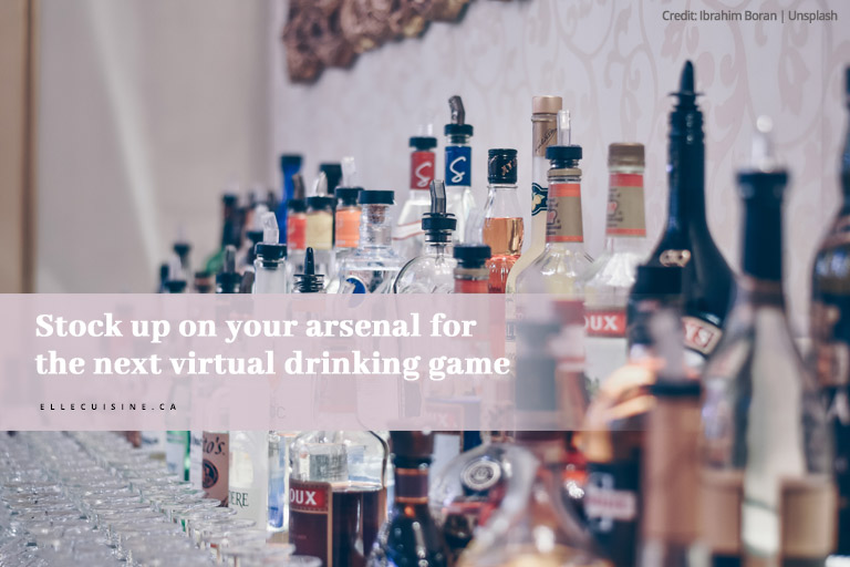 Stock up on your arsenal for the next virtual drinking game